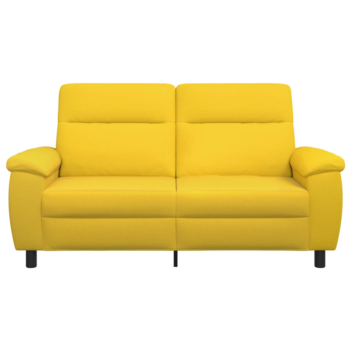 vidaXL Sofa Jasnożółty 178 x 90 x 95 cm tkanina