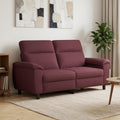 vidaXL Sofa Fioletowy 178 x 90 x 95 cm tkanina