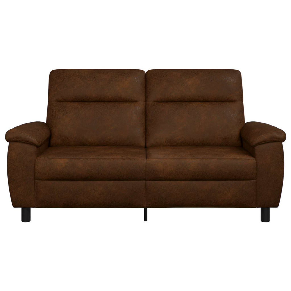 vidaXL Sofa brązowy 178 x 90 x 95 cm Skóra zamszowa