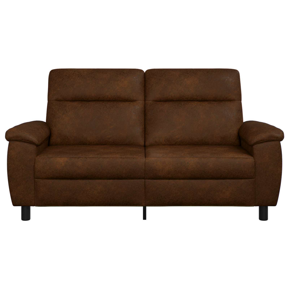 vidaXL Sofa brązowy 178 x 90 x 95 cm Skóra zamszowa