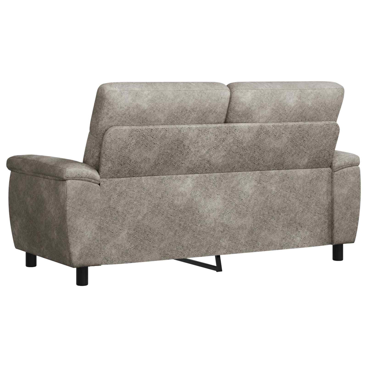 vidaXL Sofa jasnoszary 178 x 90 x 95 cm Skóra zamszowa
