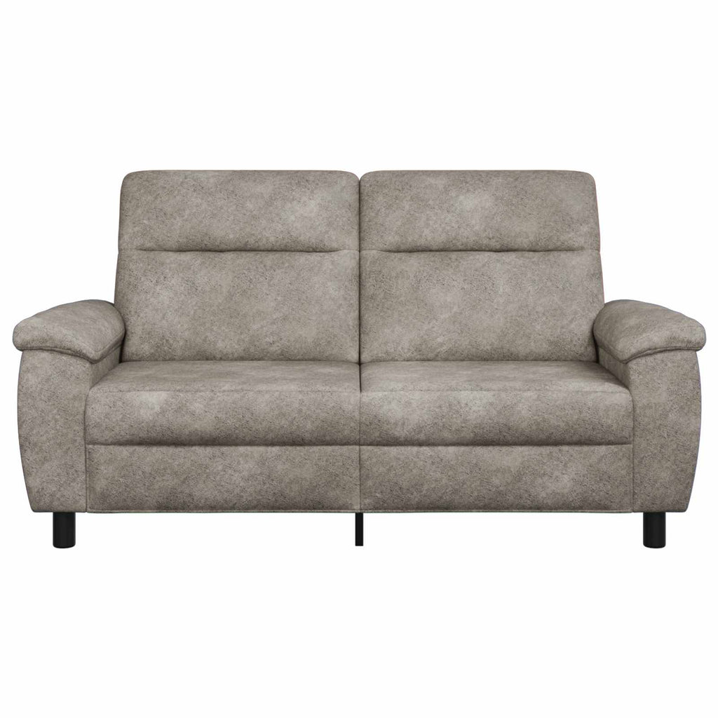 vidaXL Sofa jasnoszary 178 x 90 x 95 cm Skóra zamszowa