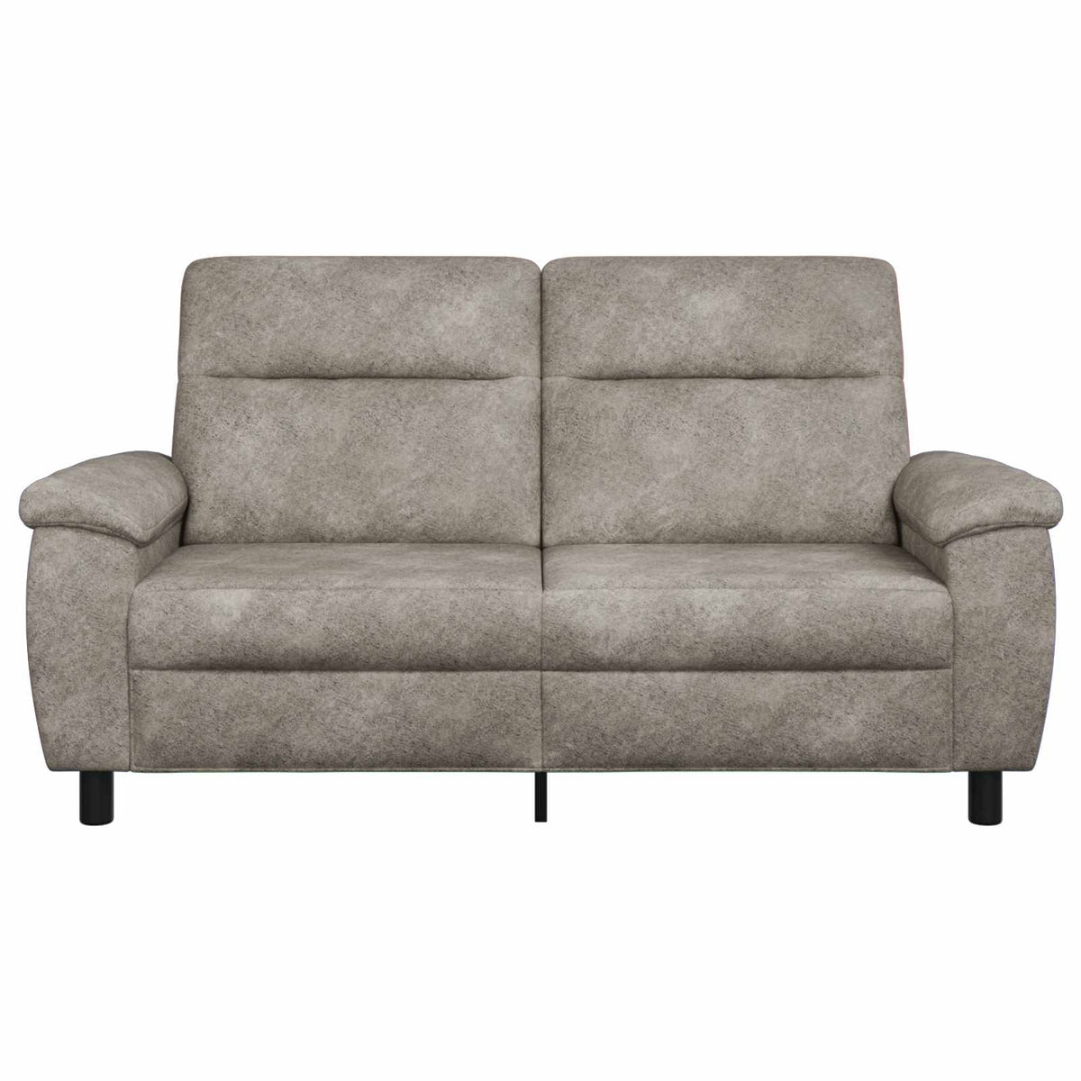 vidaXL Sofa jasnoszary 178 x 90 x 95 cm Skóra zamszowa