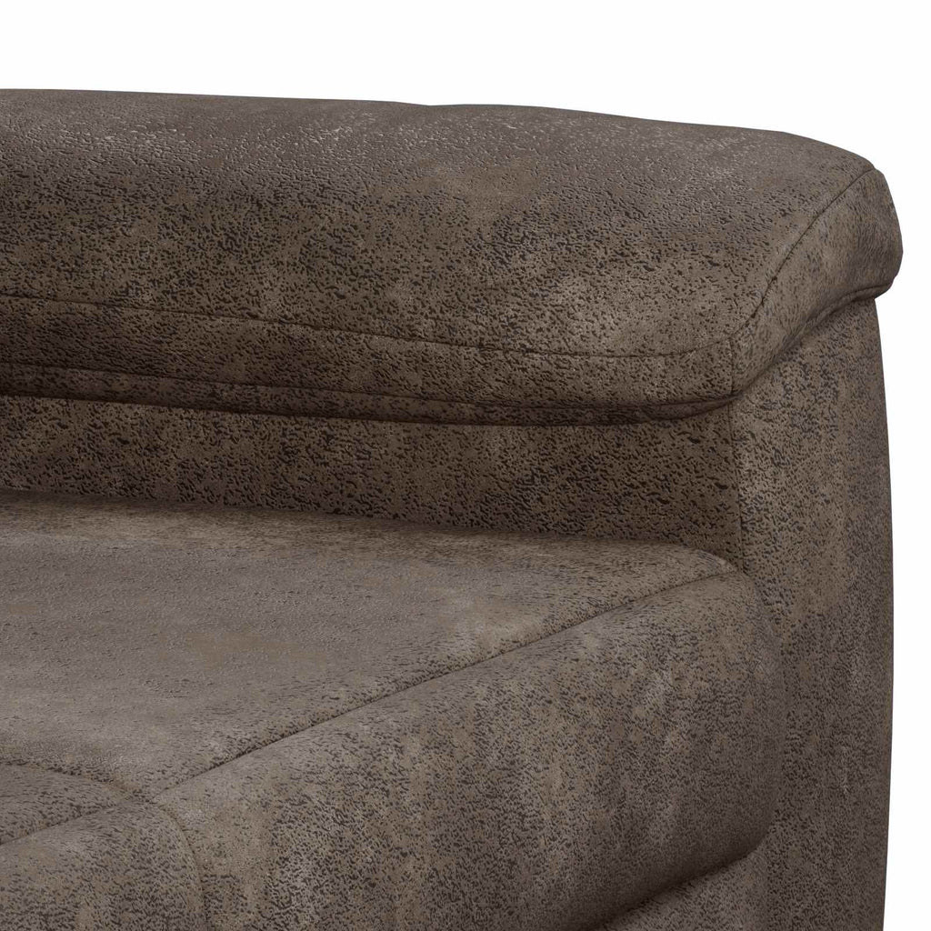 vidaXL Sofa ciemnoszary 178 x 90 x 95 cm Skóra zamszowa