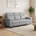 vidaXL Sofa jasnoszary 214 x 90 x 95 cm tkanina