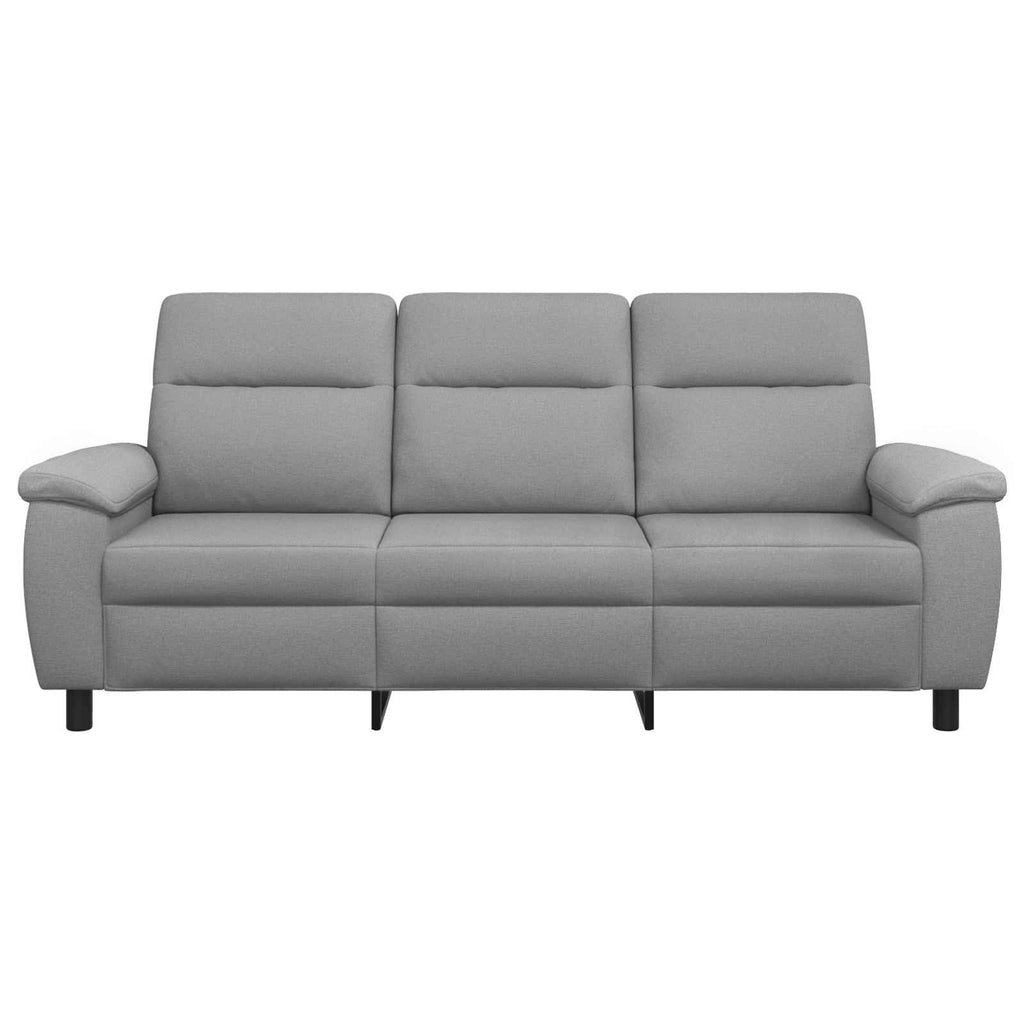 vidaXL Sofa jasnoszary 214 x 90 x 95 cm tkanina