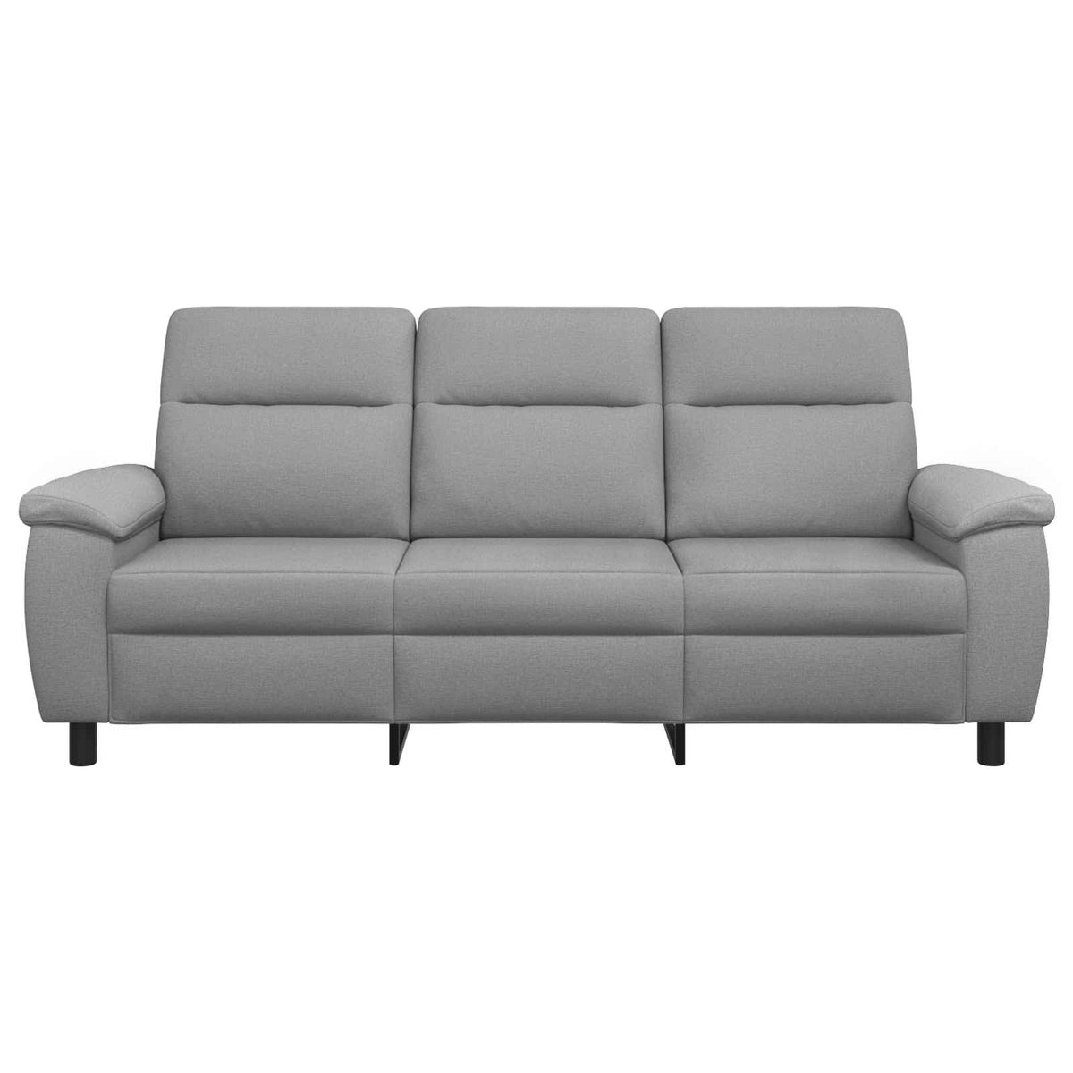 vidaXL Sofa jasnoszary 214 x 90 x 95 cm tkanina
