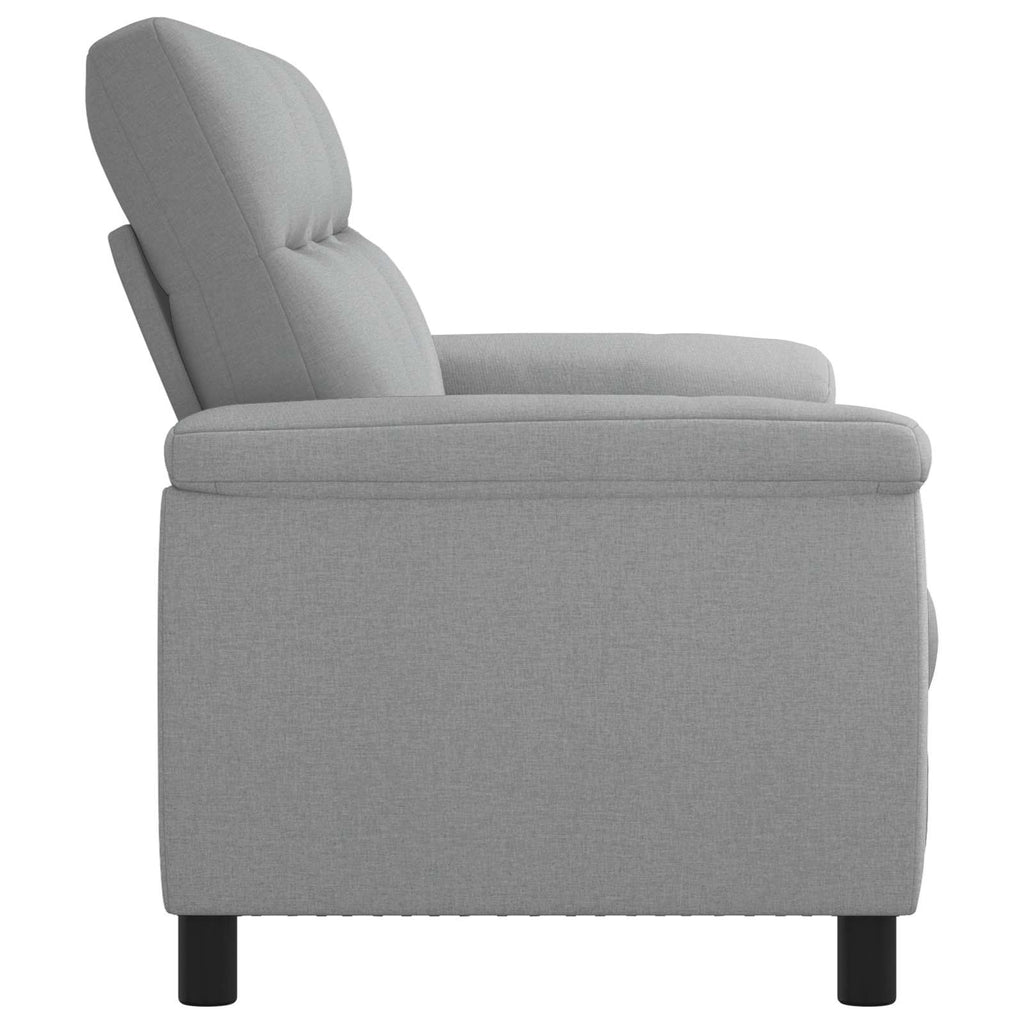 vidaXL Sofa jasnoszary 214 x 90 x 95 cm tkanina