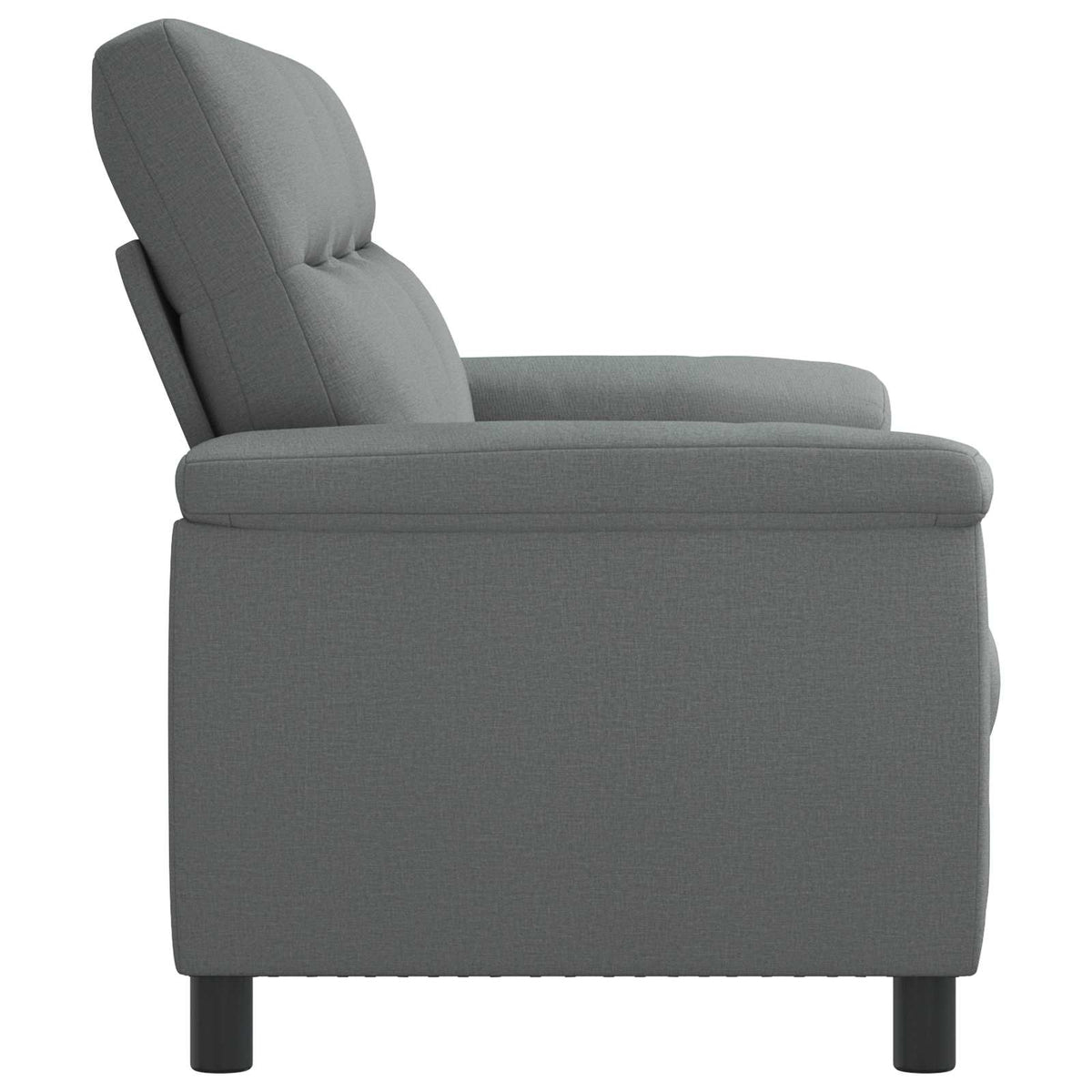vidaXL Sofa ciemnoszary 214 x 90 x 95 cm tkanina