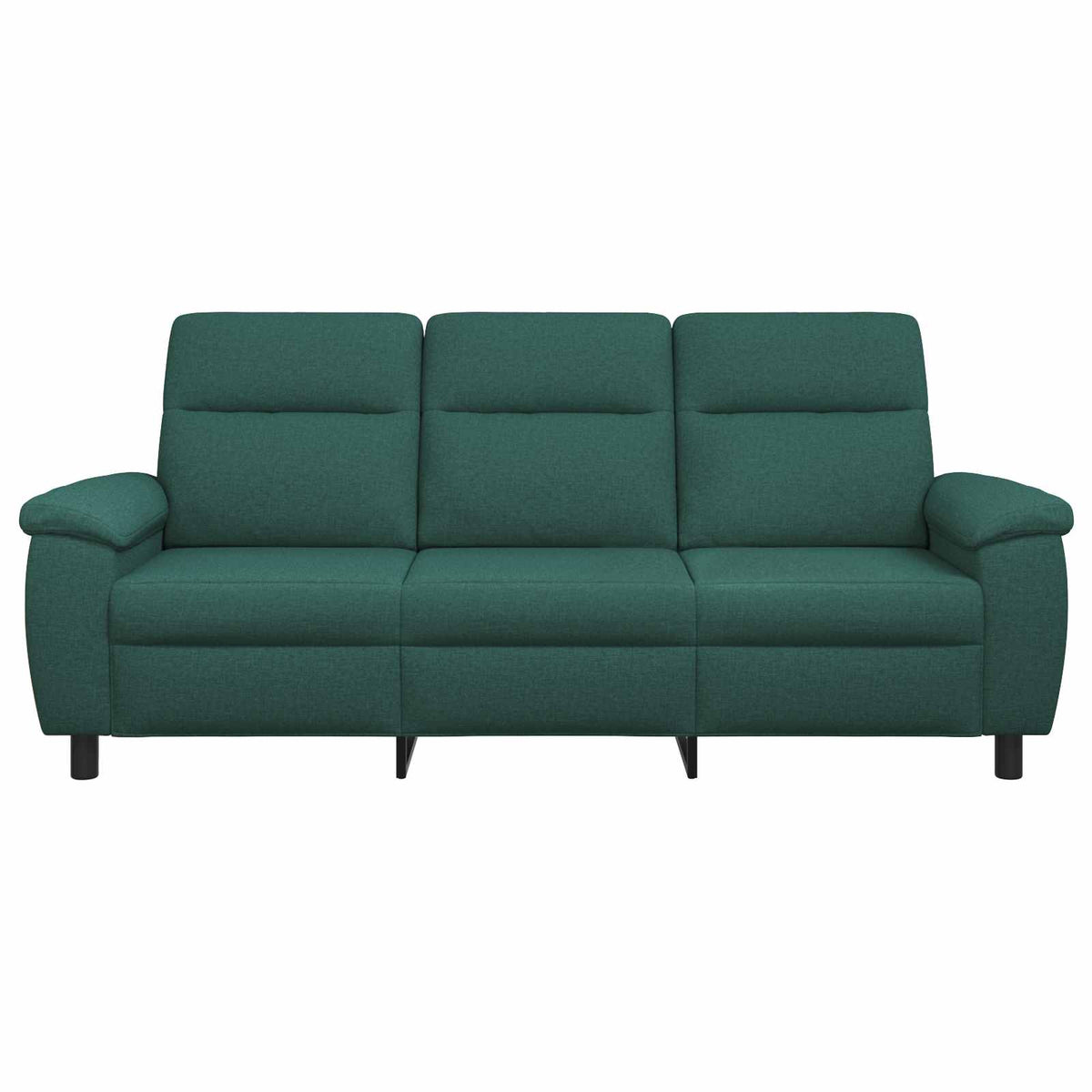 vidaXL Sofa Ciemnozielony 214 x 90 x 95 cm tkanina