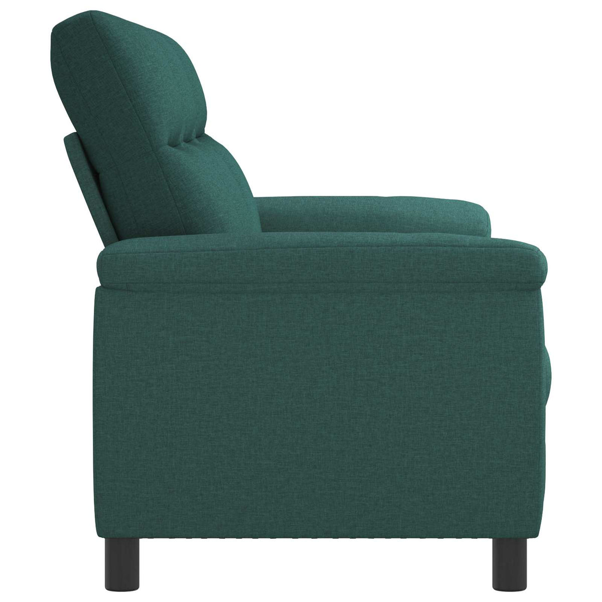 vidaXL Sofa Ciemnozielony 214 x 90 x 95 cm tkanina