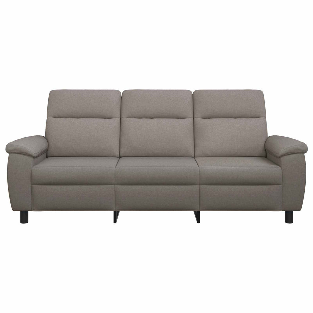vidaXL Sofa Ciemnoszary 214 x 90 x 95 cm tkanina