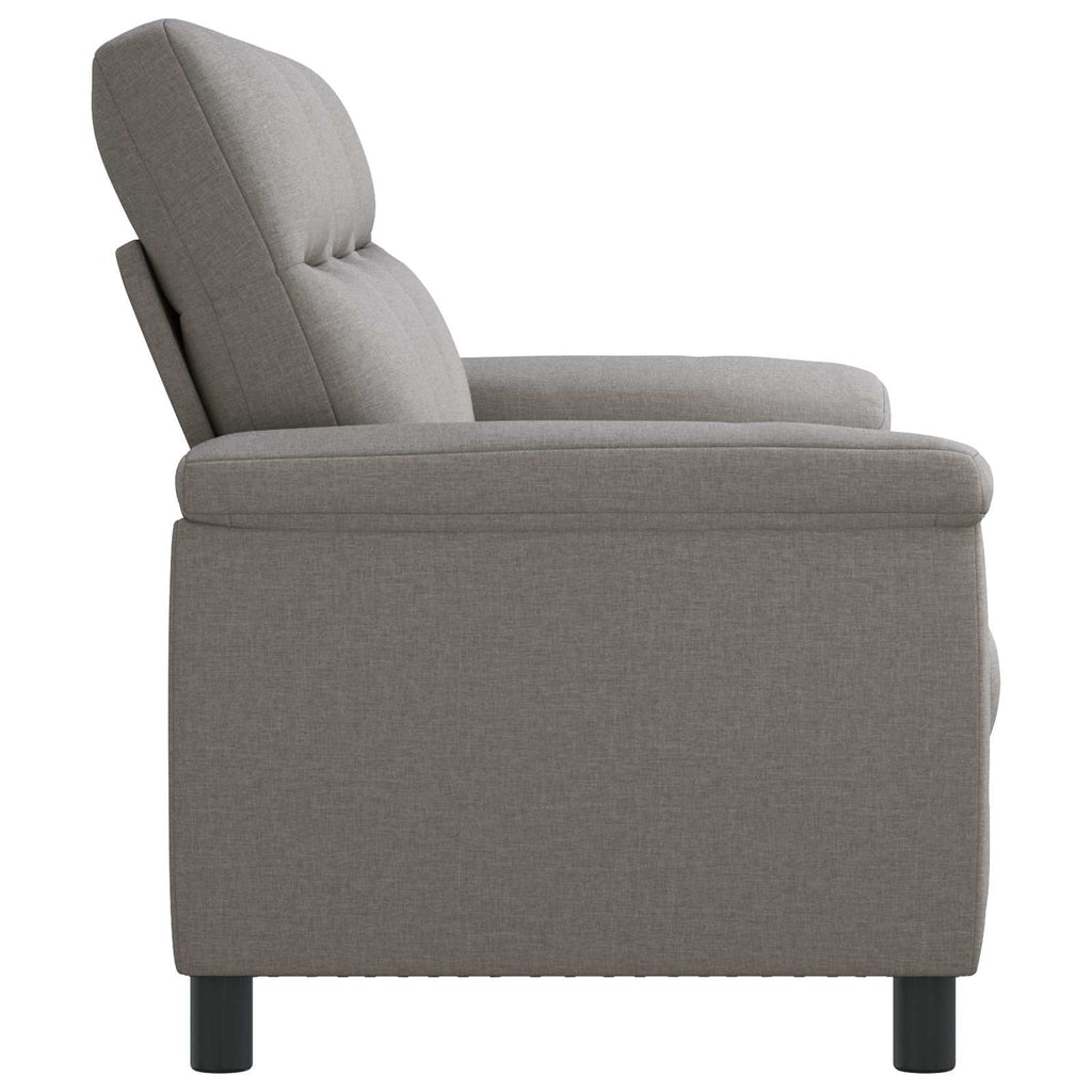 vidaXL Sofa Ciemnoszary 214 x 90 x 95 cm tkanina