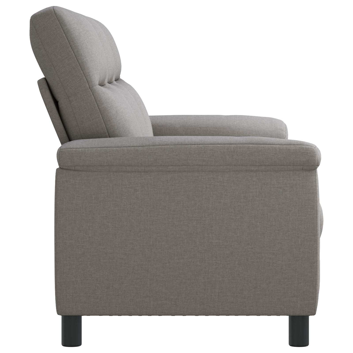 vidaXL Sofa Ciemnoszary 214 x 90 x 95 cm tkanina