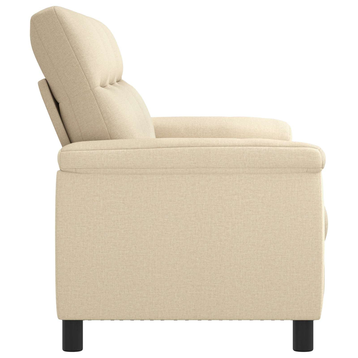 vidaXL Sofa kremowy 214 x 90 x 95 cm tkanina