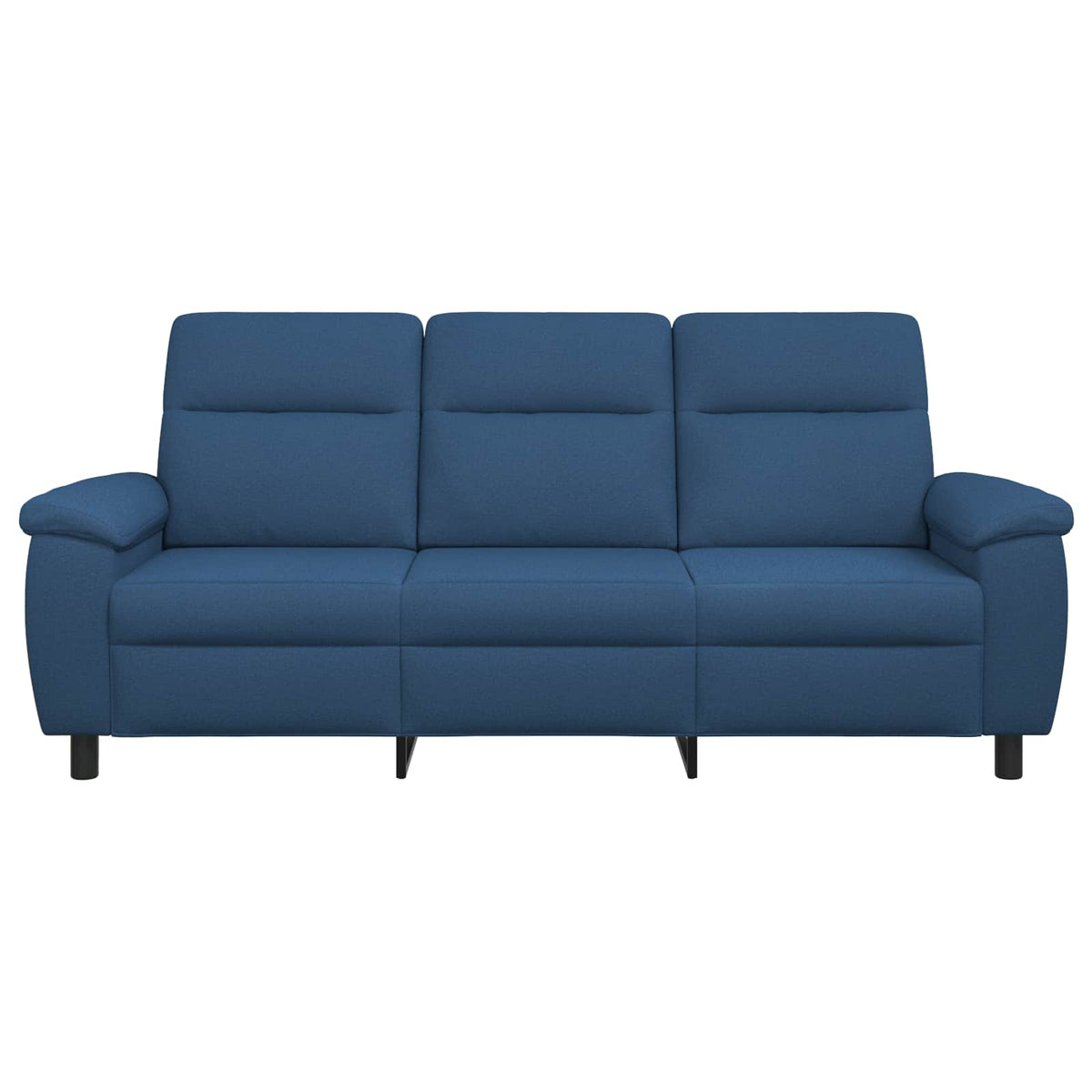 vidaXL Sofa niebieski 214 x 90 x 95 cm tkanina