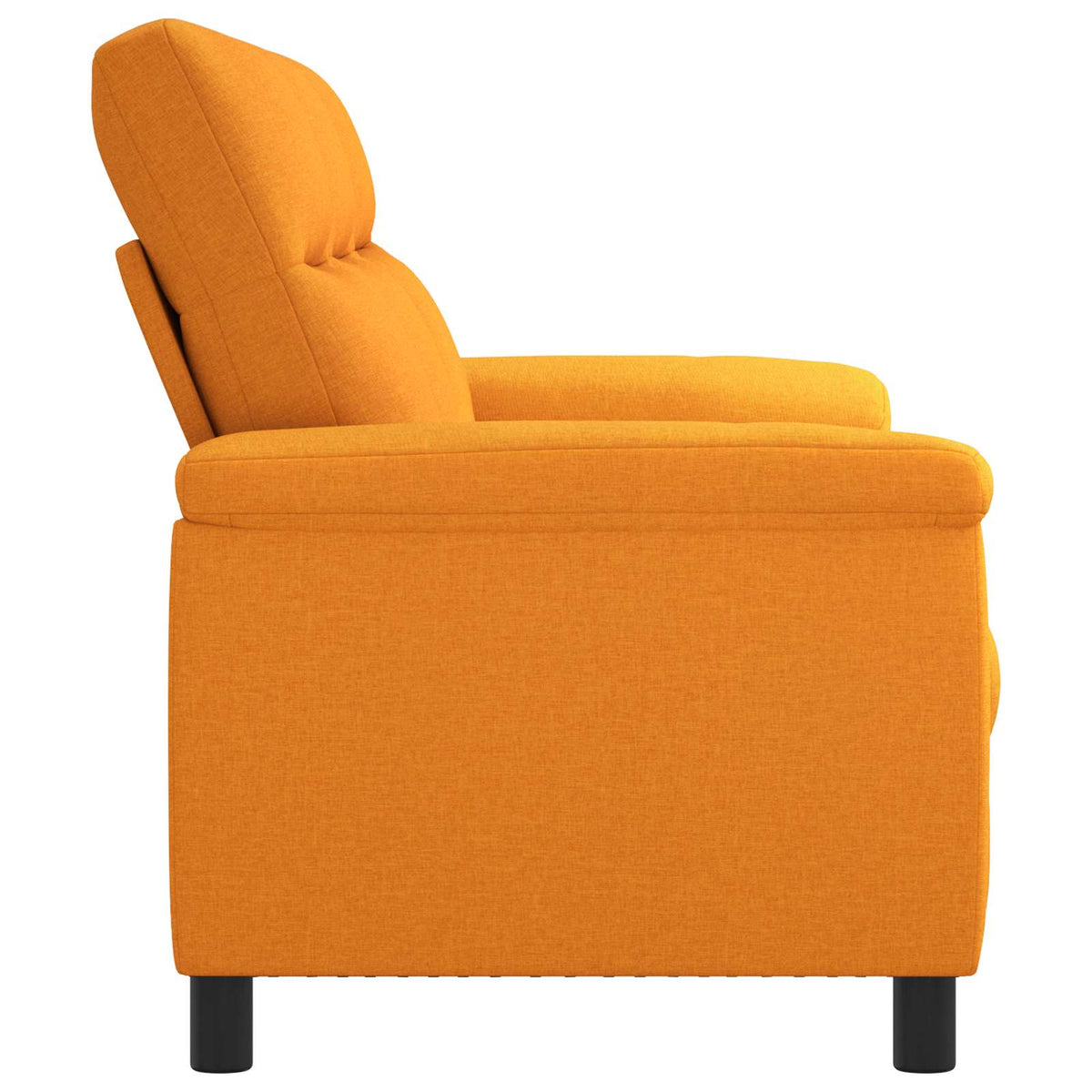 vidaXL Sofa Ciemny Żółty 214 x 90 x 95 cm tkanina