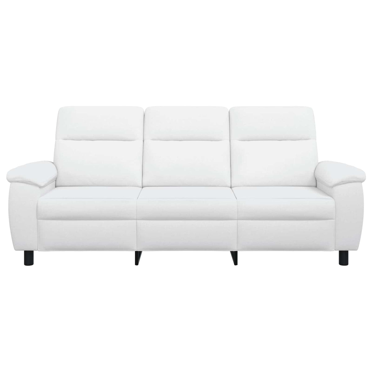 vidaXL Sofa Biały 214 x 90 x 95 cm tkanina