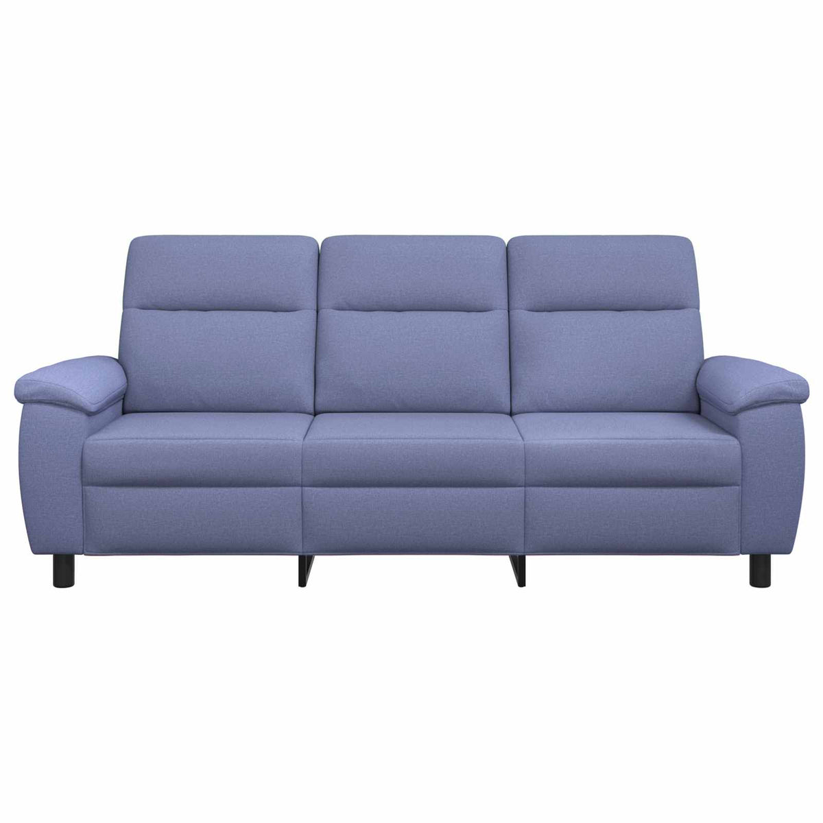 vidaXL Sofa Niebieski dżins 214 x 90 x 95 cm tkanina