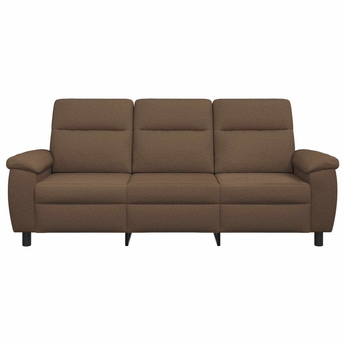 vidaXL Sofa brązowy 214 x 90 x 95 cm tkanina