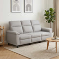 vidaXL Sofa Szary chmur 214 x 90 x 95 cm tkanina