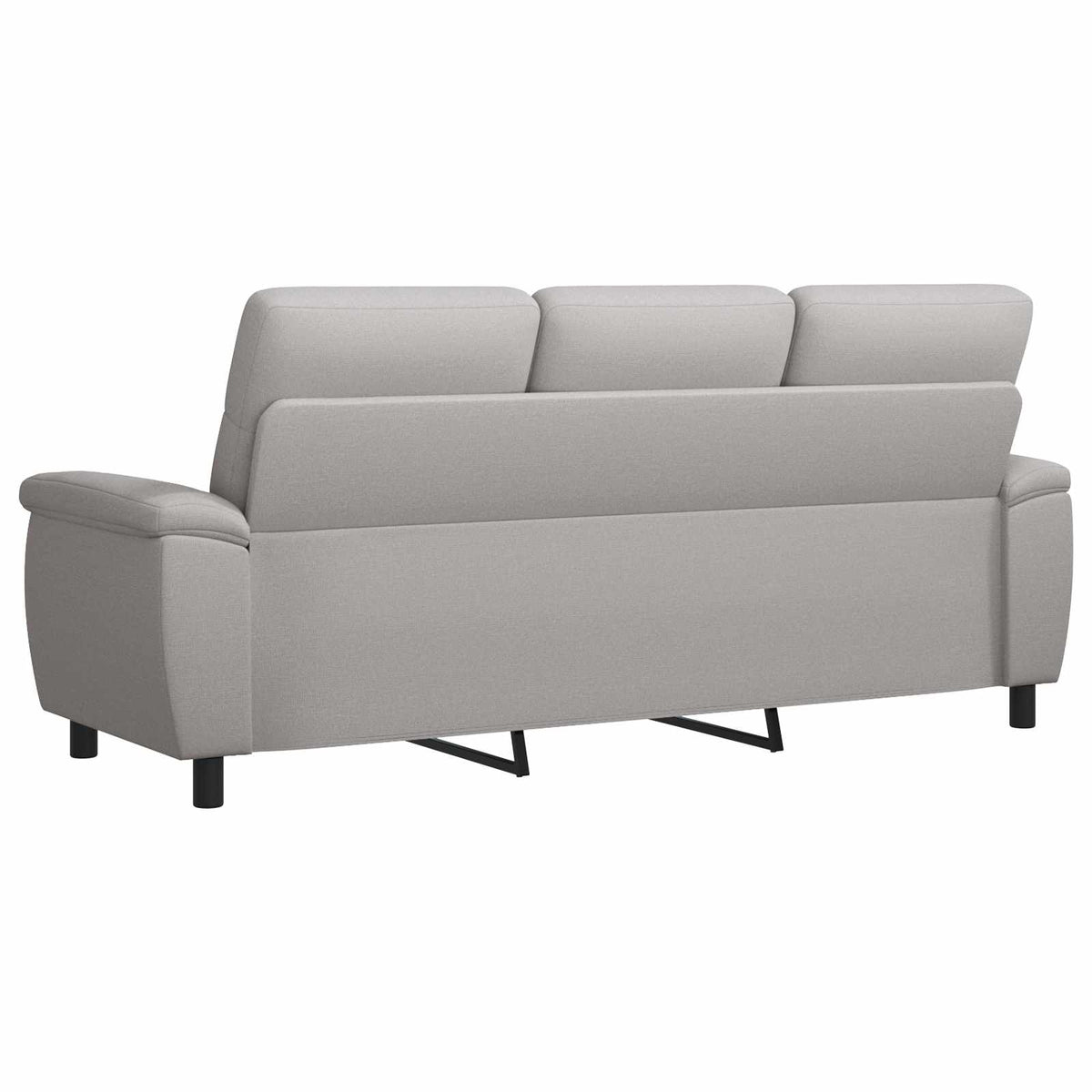 vidaXL Sofa Szary chmur 214 x 90 x 95 cm tkanina