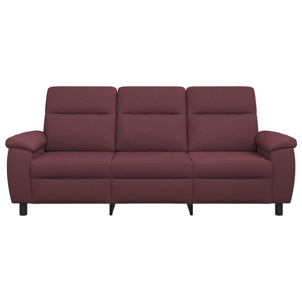 vidaXL Sofa Fioletowy 214 x 90 x 95 cm tkanina