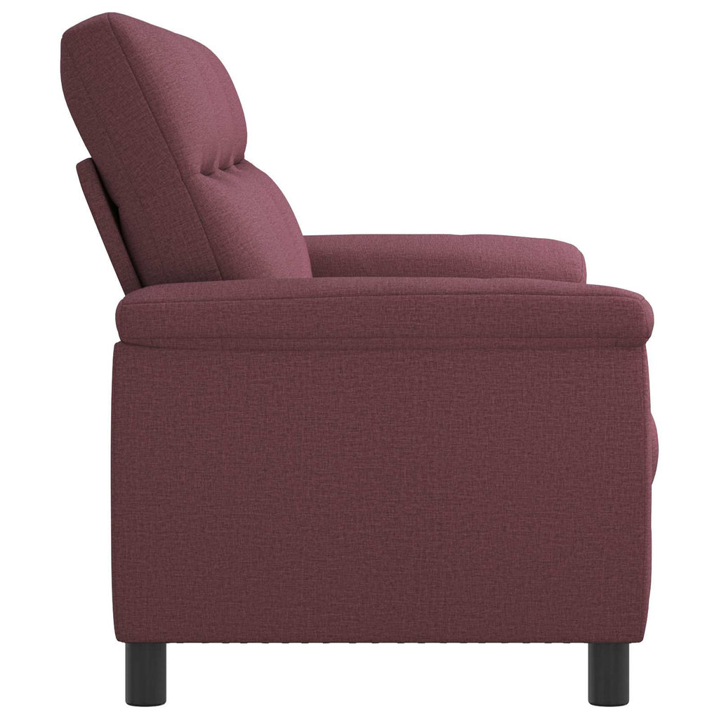 vidaXL Sofa Fioletowy 214 x 90 x 95 cm tkanina