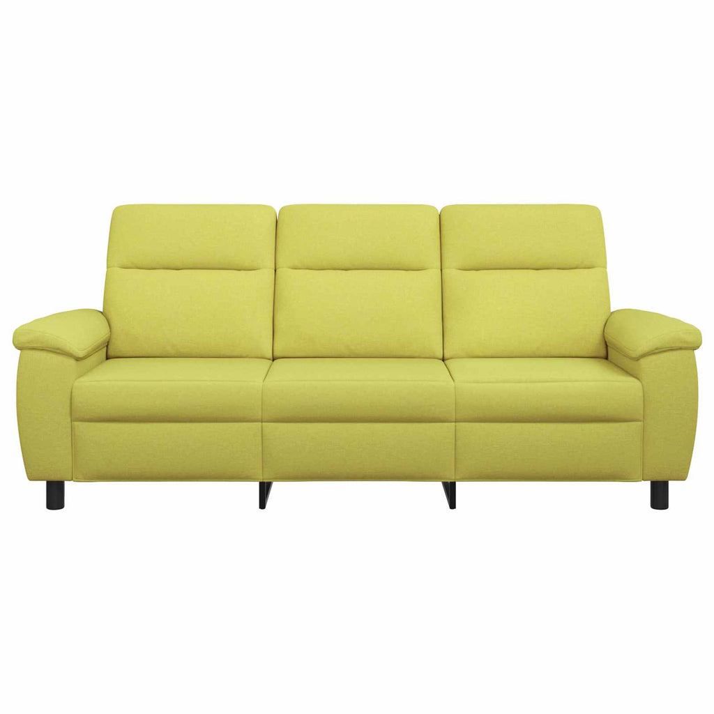 vidaXL Sofa Jasnozielony 214 x 90 x 95 cm tkanina