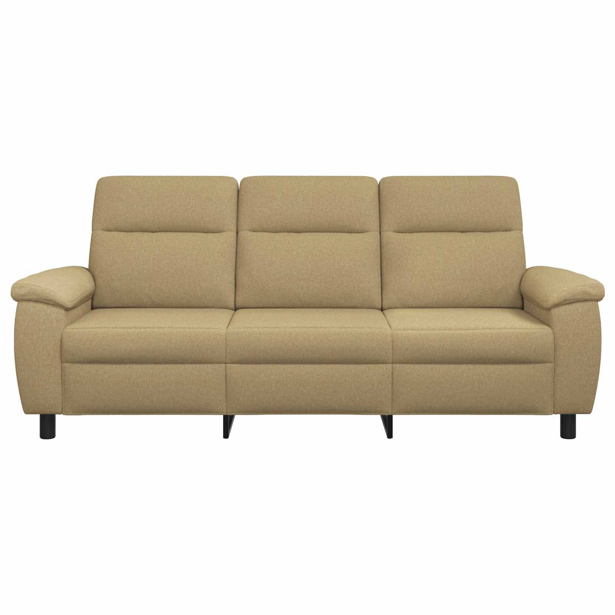 vidaXL Sofa Jasny Brąz 214 x 90 x 95 cm tkanina