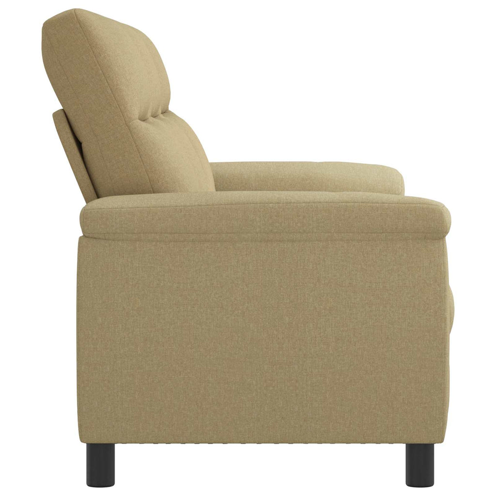 vidaXL Sofa Jasny Brąz 214 x 90 x 95 cm tkanina