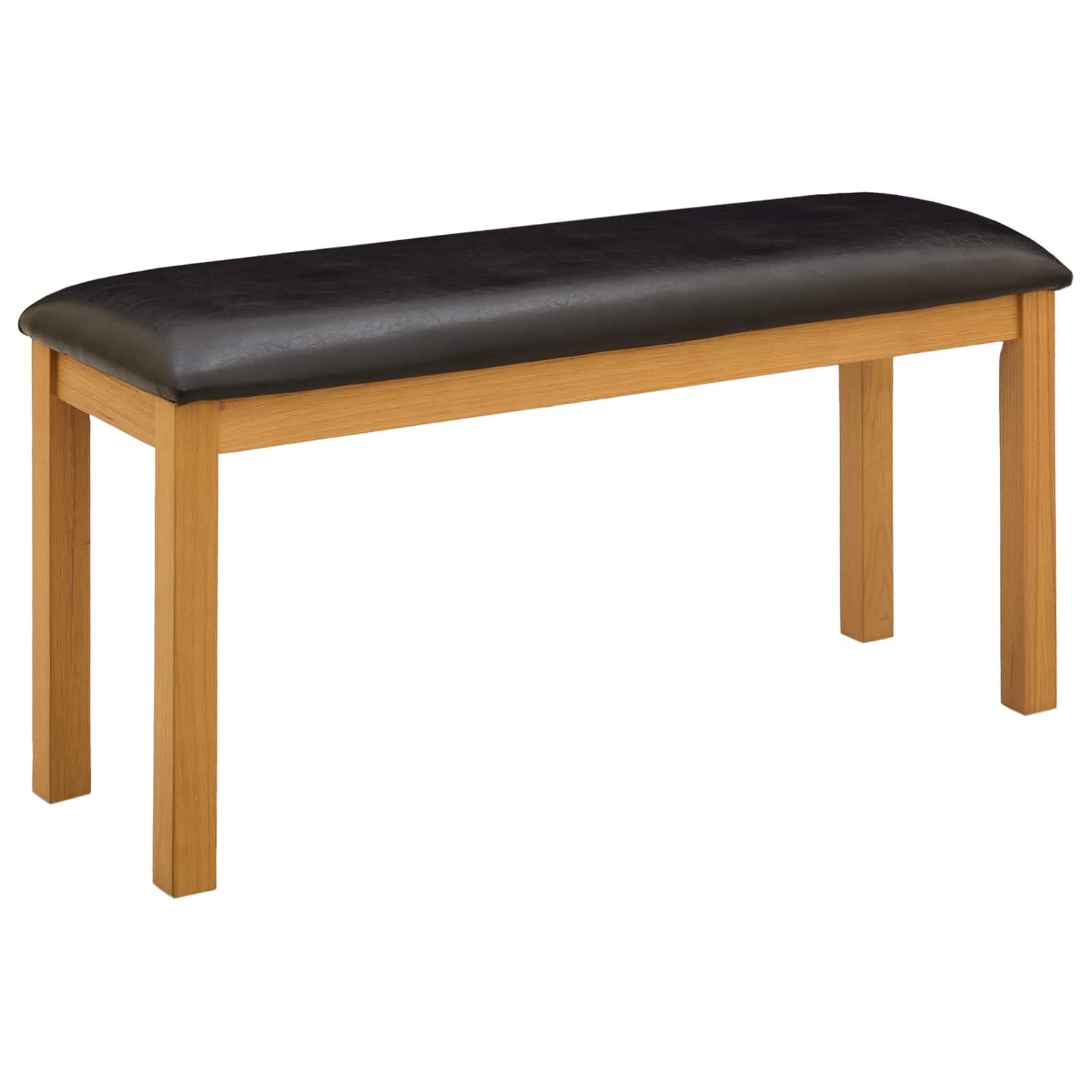vidaXL Zestaw do jadalni 5 szt. Czarny Dąb lite