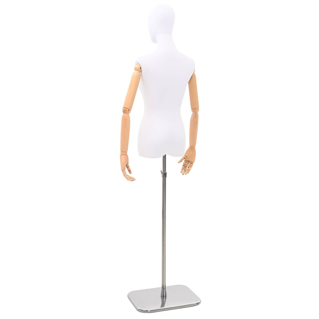 vidaXL Regulowany manekin 162-233 cm z głową i podstawą Kobieta PP