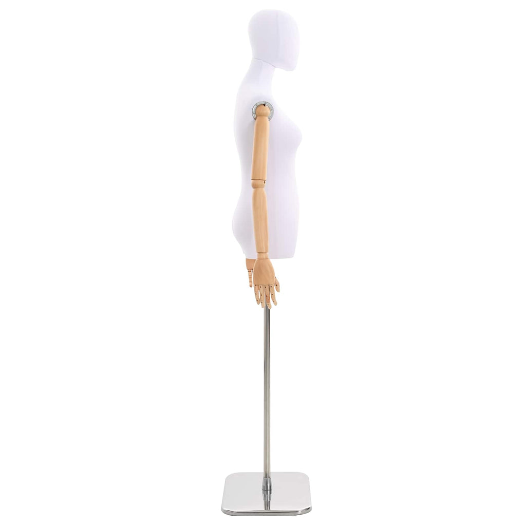 vidaXL Regulowany manekin 162-233 cm z głową i podstawą Kobieta PP
