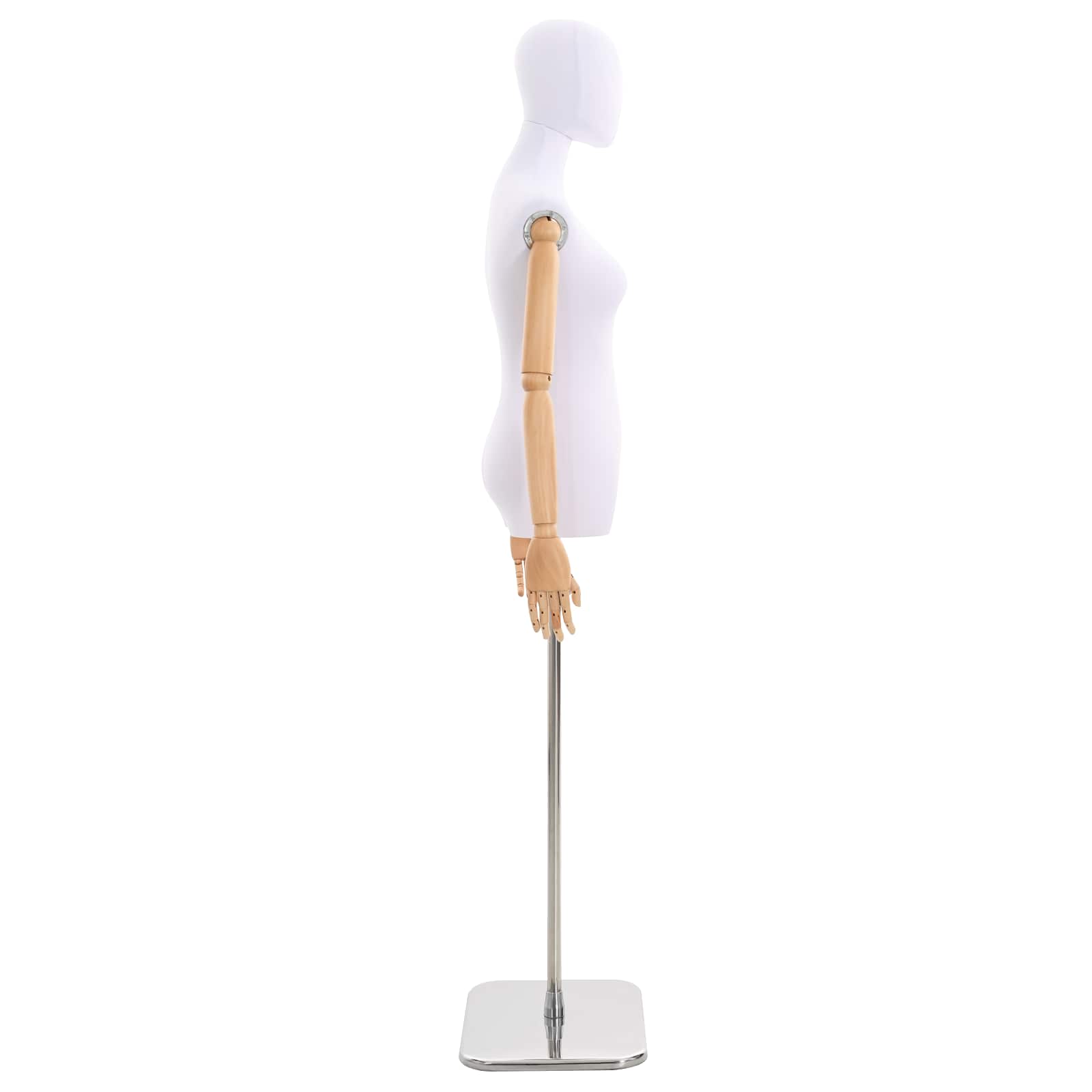vidaXL Regulowany manekin 162-233 cm z głową i podstawą Kobieta PP