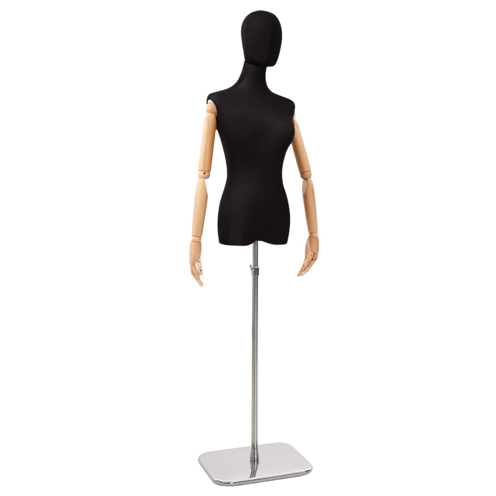 vidaXL Regulowany manekin 162-233 cm z głową i podstawą Kobieta PP