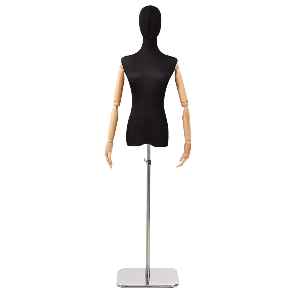 vidaXL Regulowany manekin 162-233 cm z głową i podstawą Kobieta PP