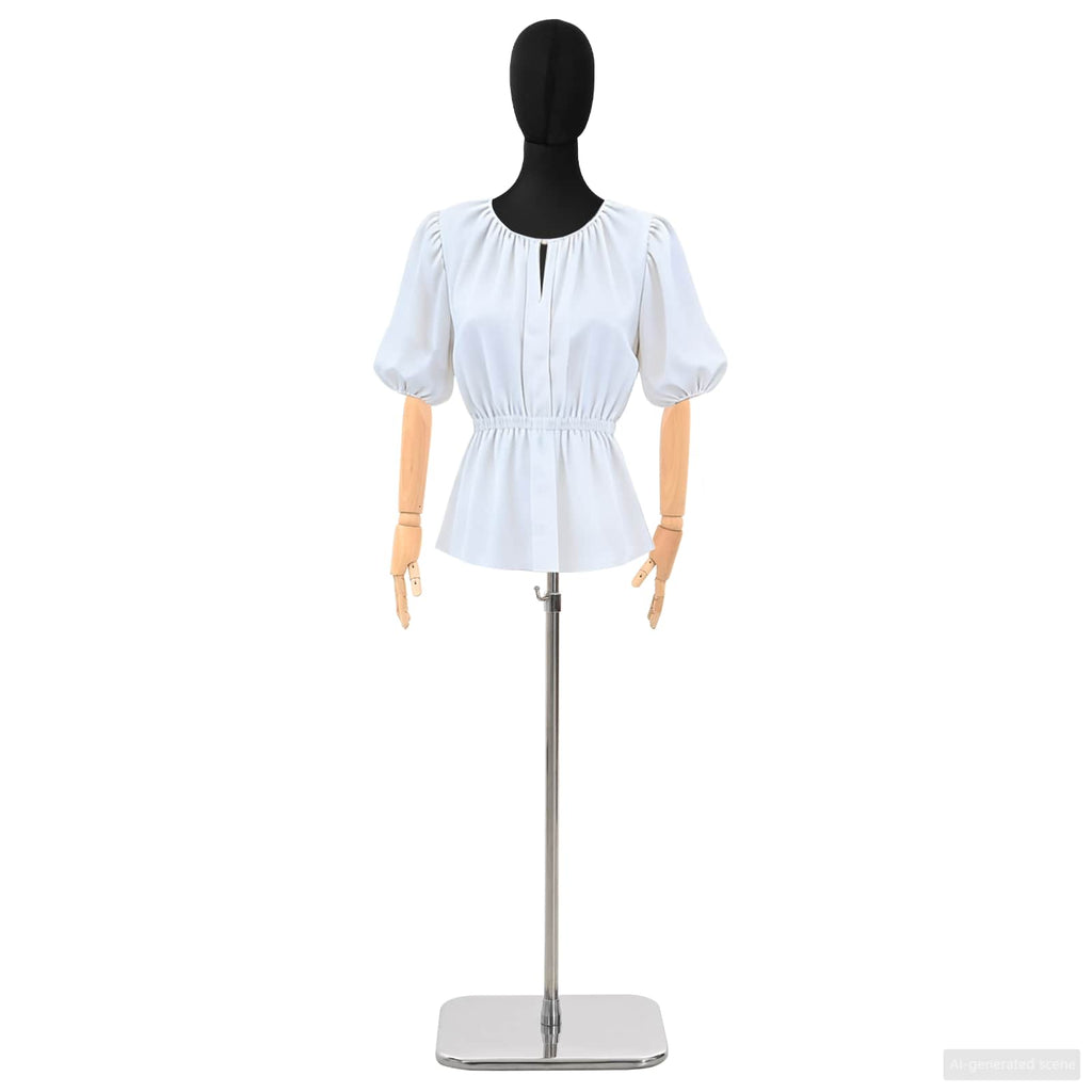 vidaXL Regulowany manekin 162-233 cm z głową i podstawą Kobieta PP