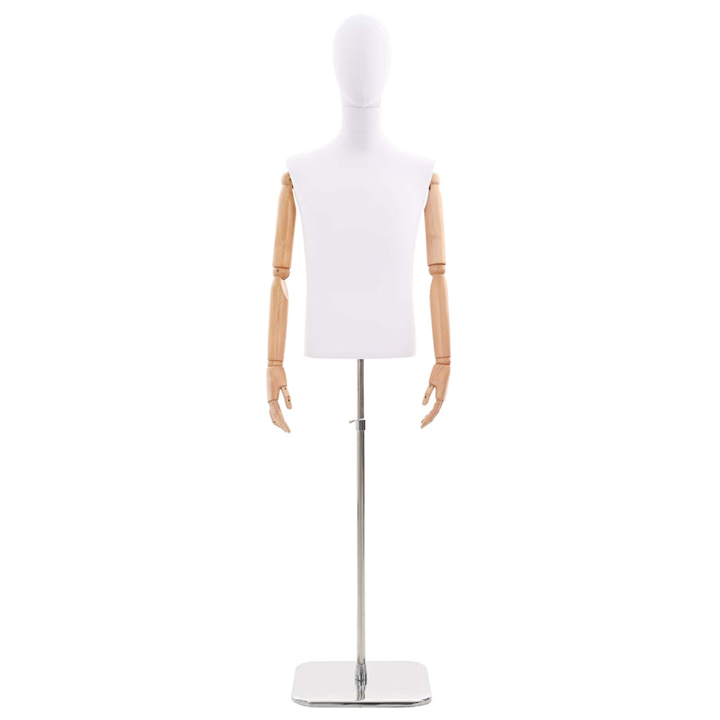 vidaXL Regulowany manekin 170-242 cm z głową i podstawą Mężczyzna PP