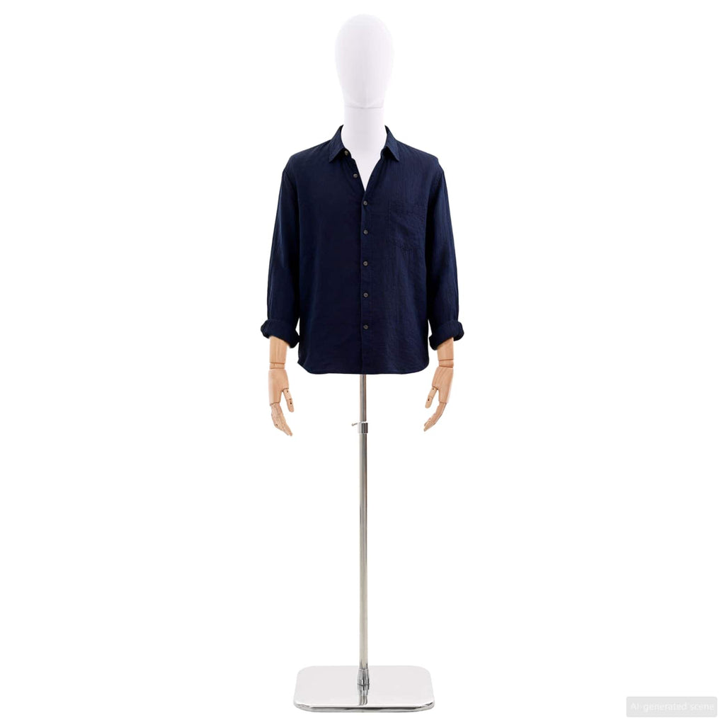 vidaXL Regulowany manekin 170-242 cm z głową i podstawą Mężczyzna PP