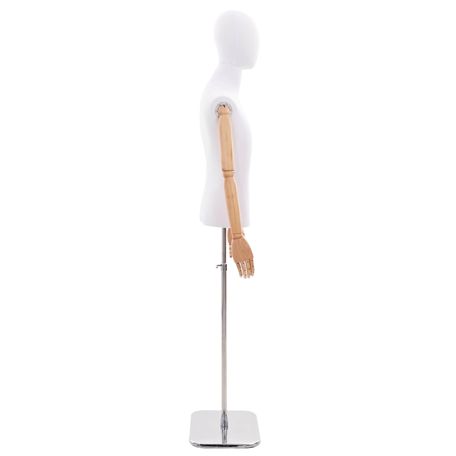 vidaXL Regulowany manekin 170-242 cm z głową i podstawą Mężczyzna PP