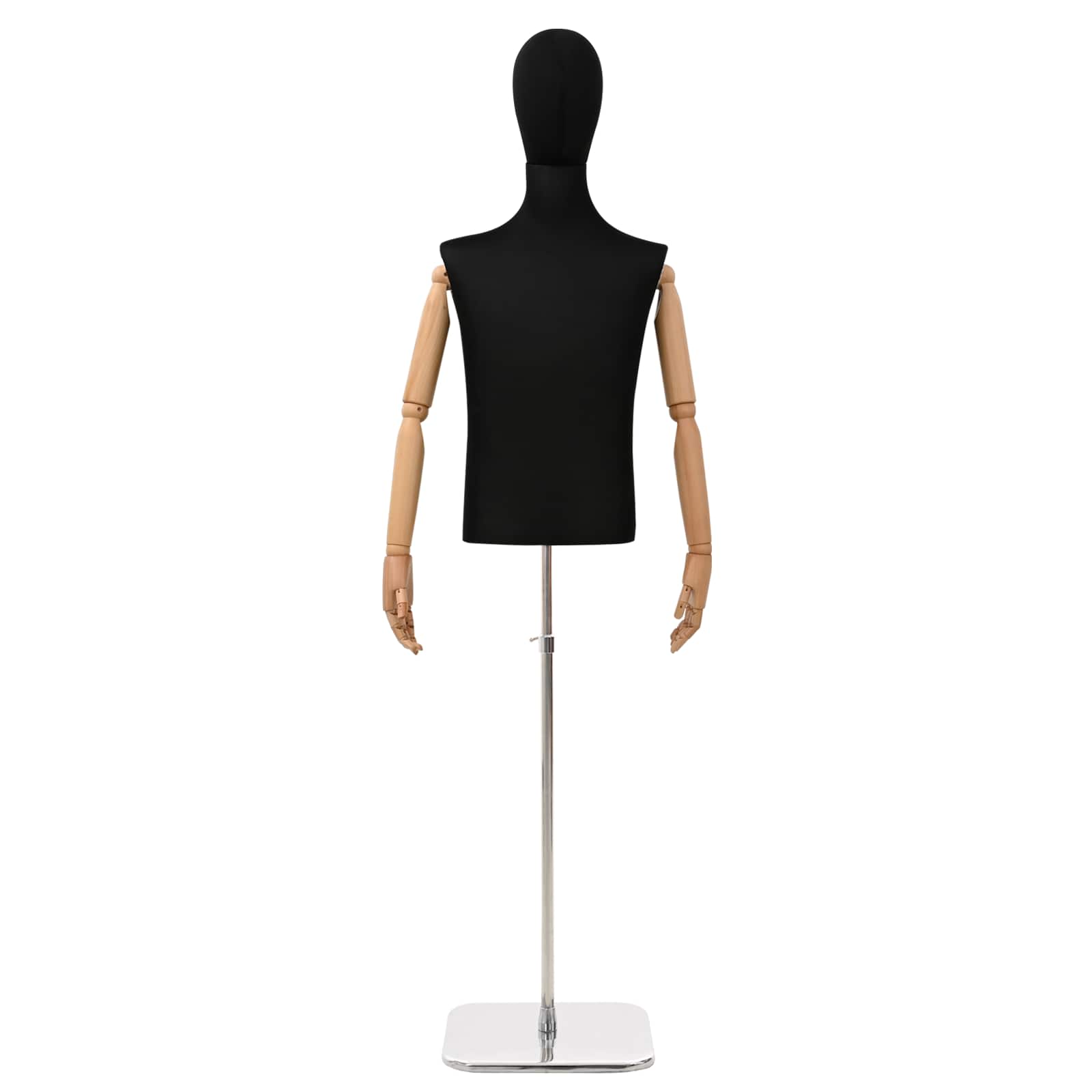 vidaXL Regulowany manekin 170-242 cm z głową i podstawą Mężczyzna PP