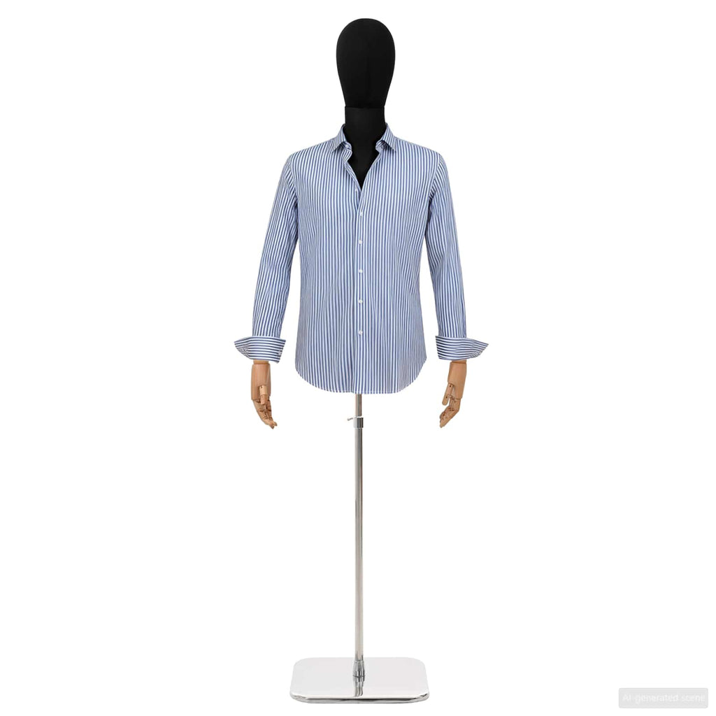 vidaXL Regulowany manekin 170-242 cm z głową i podstawą Mężczyzna PP