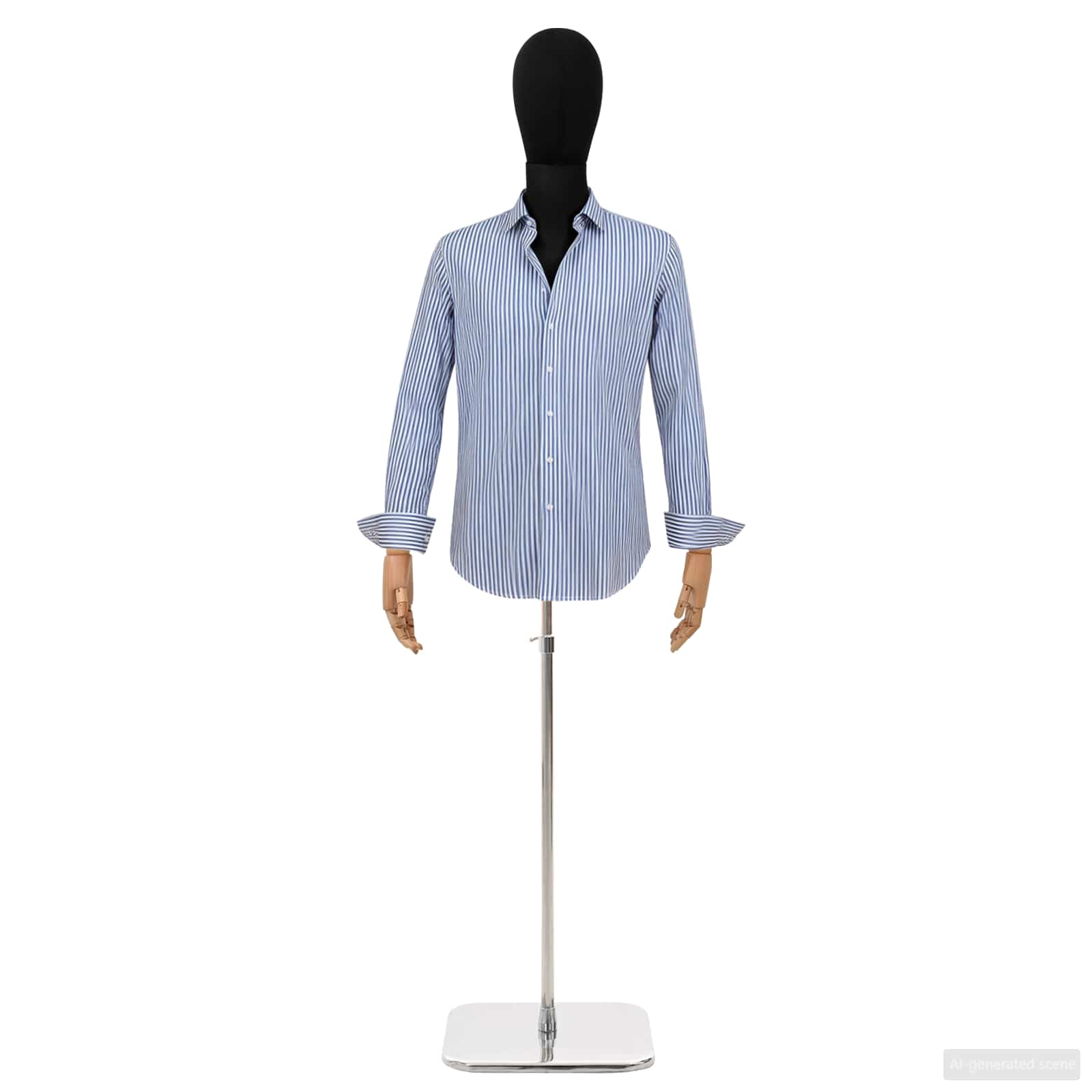 vidaXL Regulowany manekin 170-242 cm z głową i podstawą Mężczyzna PP