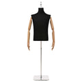 vidaXL Regulowana manekin 160-232 cm z podstawą Mężczyzna PP Czarny