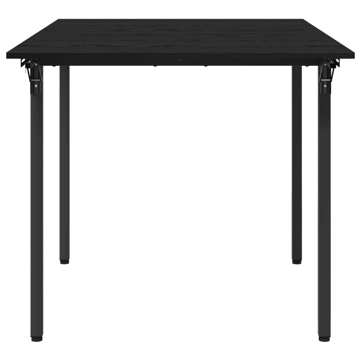vidaXL Rozsuwany stół do jadalni 120 x 81,5 x 75 cm Czarny dąb
