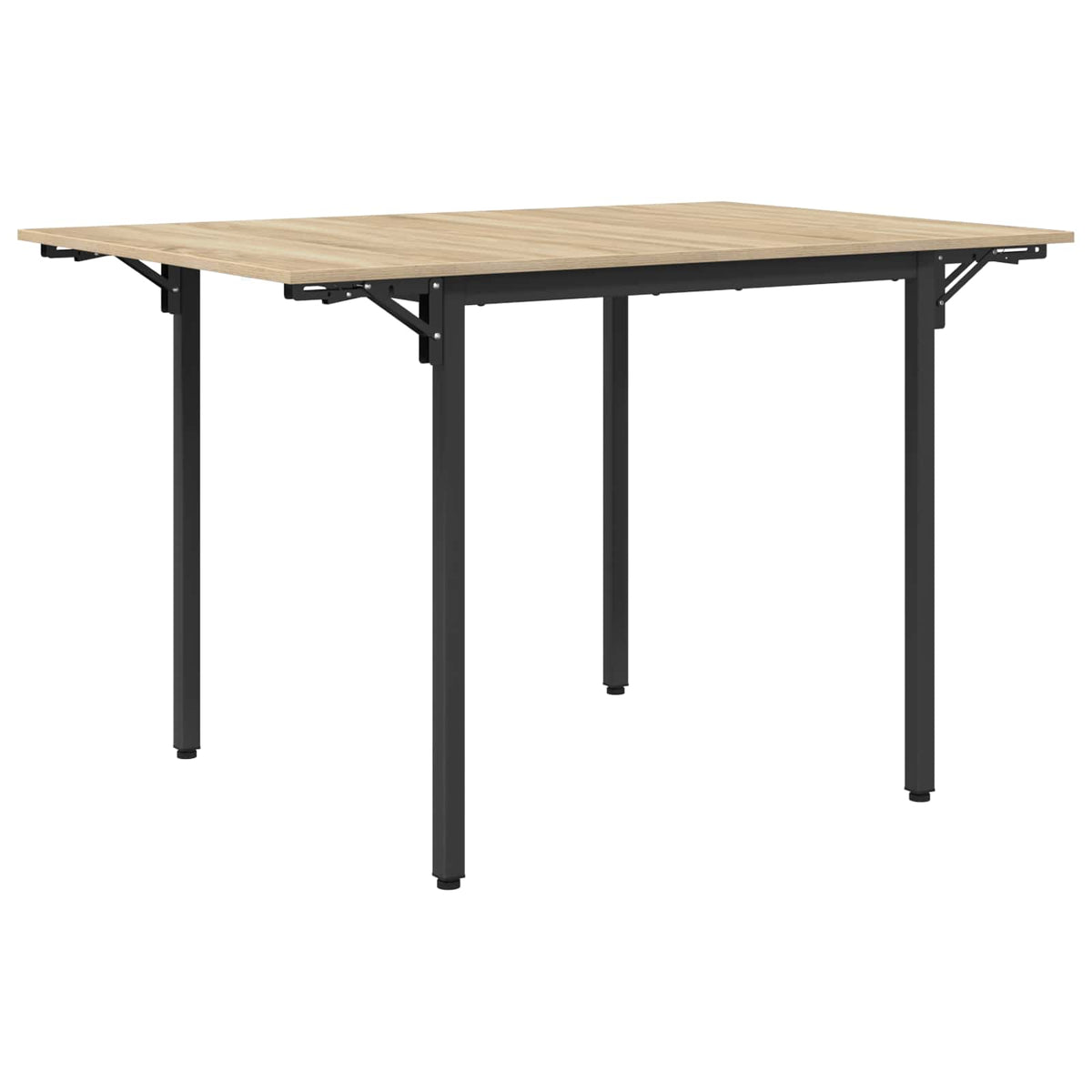 vidaXL Rozsuwany stół do jadalni 120 x 81,5 x 75 cm dąb Sonoma