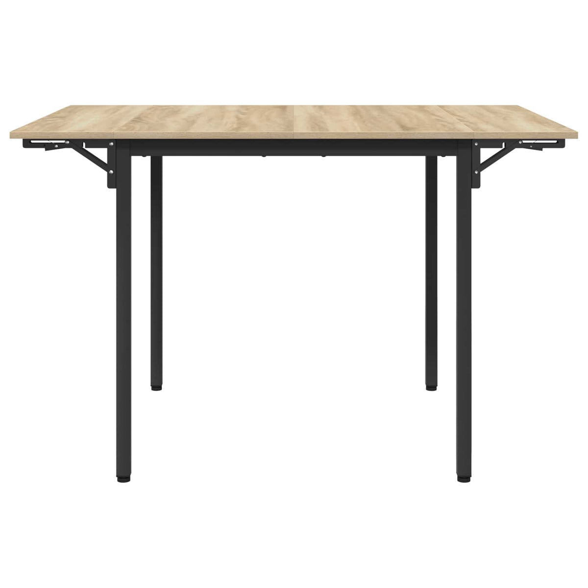 vidaXL Rozsuwany stół do jadalni 120 x 81,5 x 75 cm dąb Sonoma