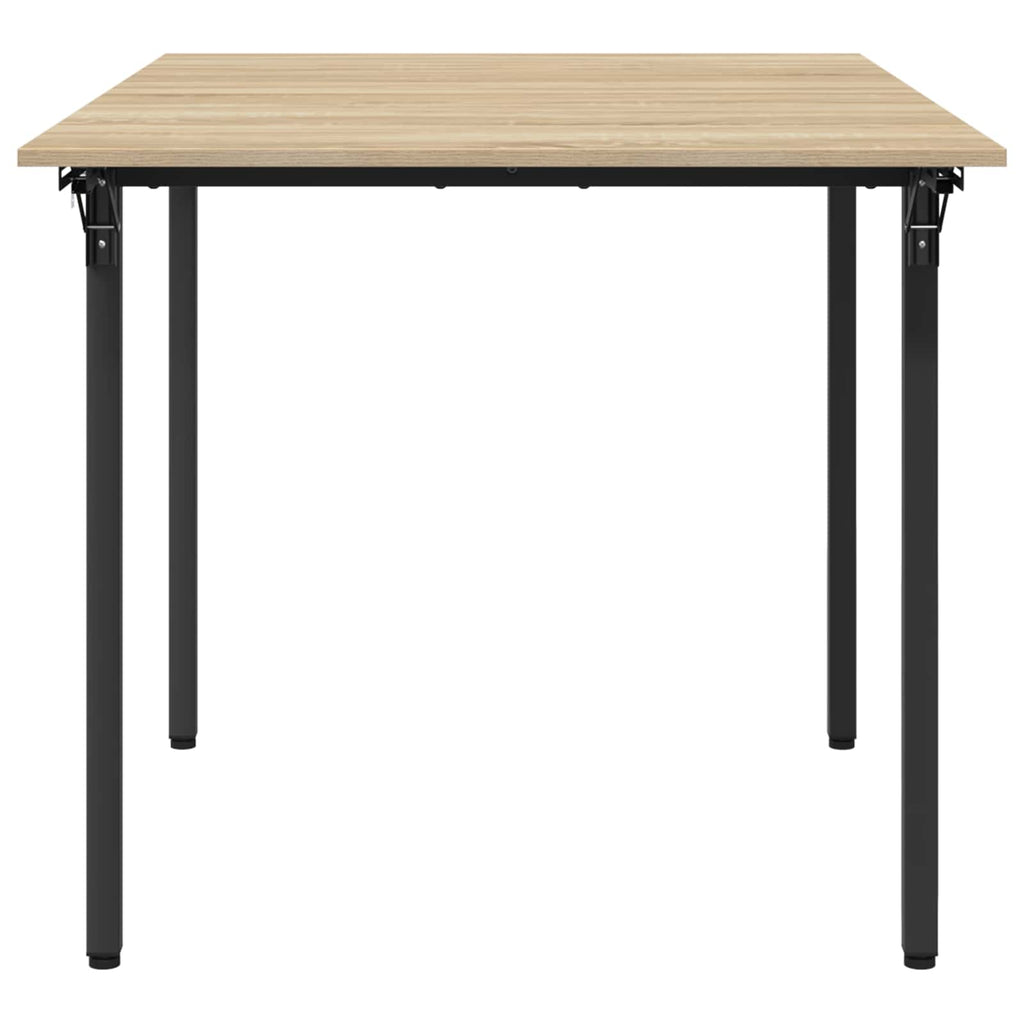 vidaXL Rozsuwany stół do jadalni 120 x 81,5 x 75 cm dąb Sonoma