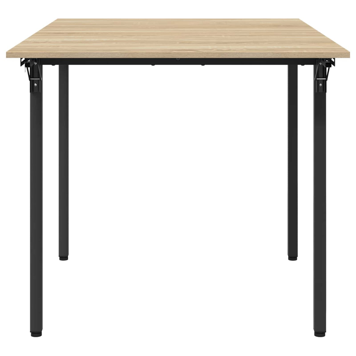 vidaXL Rozsuwany stół do jadalni 120 x 81,5 x 75 cm dąb Sonoma